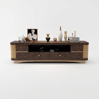Designer RTV TV Kommode Anrichte Side Low Board Schrank Wohn Zimmer