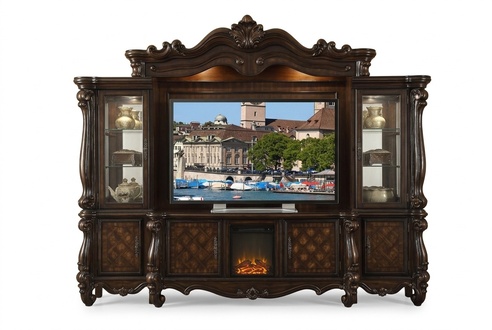 Designer Wohnzimmer TV Anbauwand Medienwand Fernsehwand