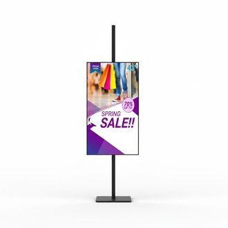 Digital Poster LED-Technologie moderne Werbung effektive Informationsanzeigen