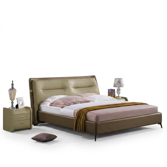 Doppelbett Schlafzimmer Betten Luxus Möbel Doppel Bett Hotel Einrichtung Braun