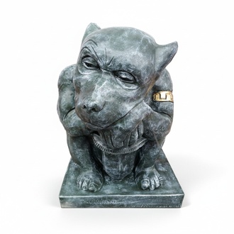 Drachen Deko Figur Statue Skulptur 50 cm Figuren Statuen Skulpturen