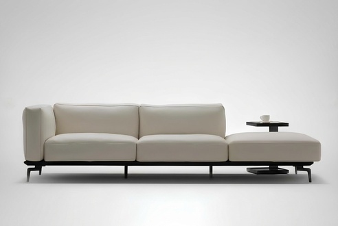 Dreisitzer Couch Polster Design 3er Sitz Sofas Zimmer Möbel Moderne Leder
