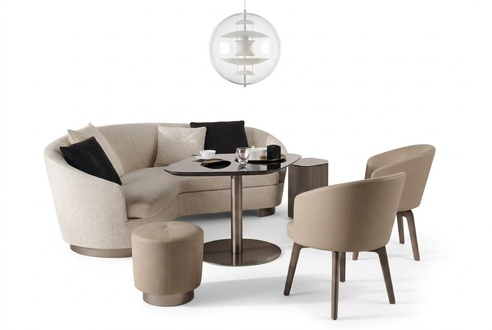 Dreisitzer Couch Polster Design Sofa 3er Sitz Sofas Zimmer Grau Moderne