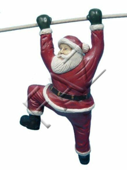 Design Weihnachtsmann Hängend Garten Statue Skulptur Figuren Skulpturen