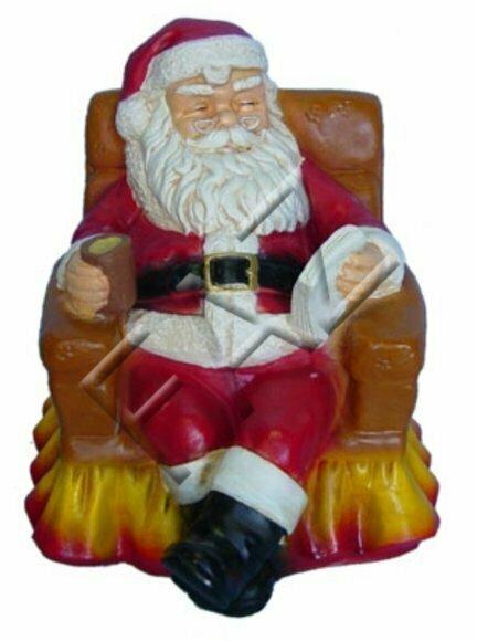 Design Weihnachtsmann Dekoration Deko Figur Statue Skulptur Figuren