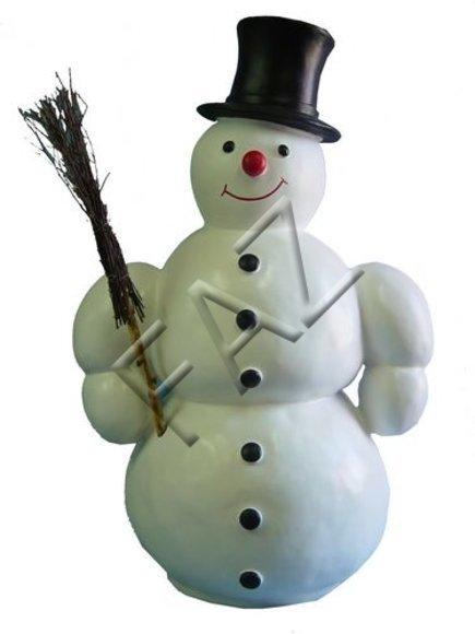 Design Schneemann Figur Garten Statue Skulptur Figuren Skulpturen Deko