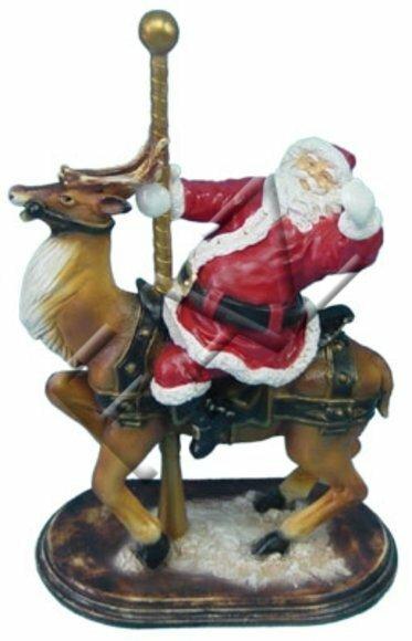 Design Weihnachtsmann Rah Garten Statue Skulptur Figuren Skulpturen