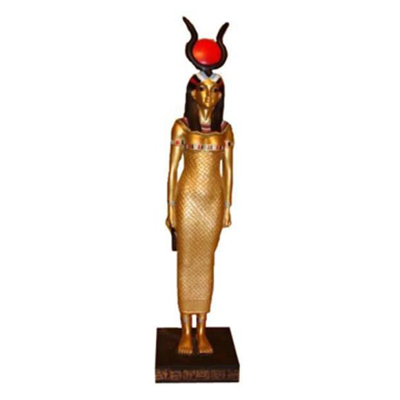 Ägypten Skulptur Göttin Isis Figur Statue Figuren Statuen Antik Stil 33cm Neu