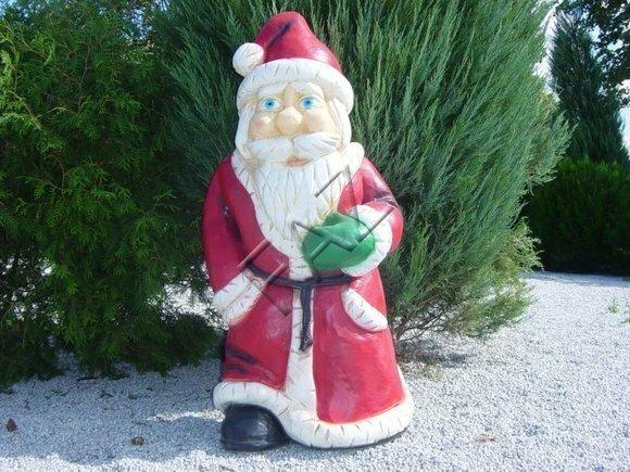 Design Weihnachtsmann Gross Figur Garten Statue Skulptur Figuren