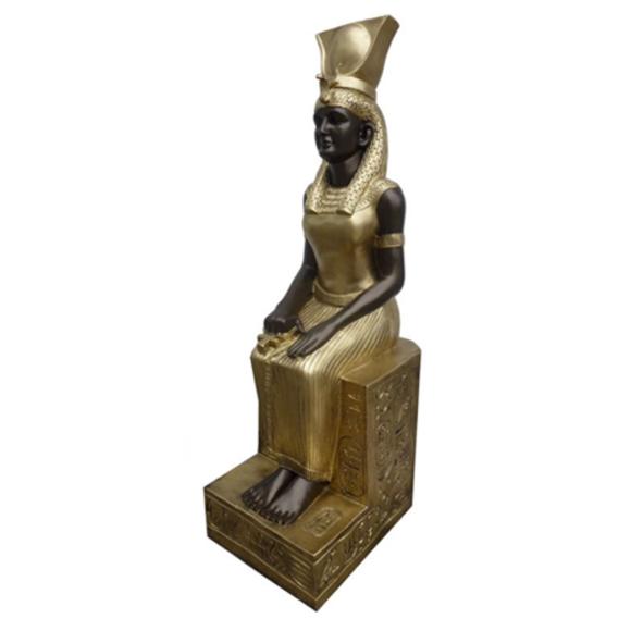 Ägyptische Pharao Figur Statue Skulptur Statuen Figuren 125 cm Antik Stil