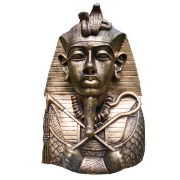 Figur Ägyptische Ramses II Statuen Figuren Dekoration Kunststoff 35cm