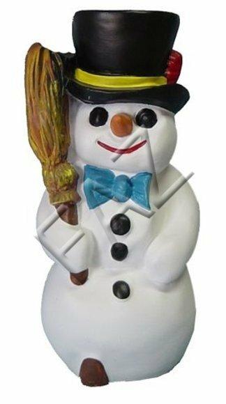 Big Schneemann Figur Garten Statue Skulptur Figuren Skulpturen Deko