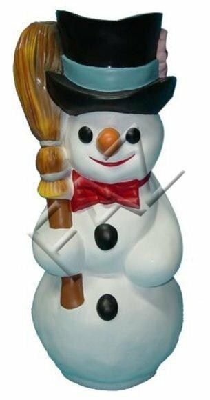 Design Schneemann Figur Garten Statue Skulptur Figuren Skulpturen Statuen