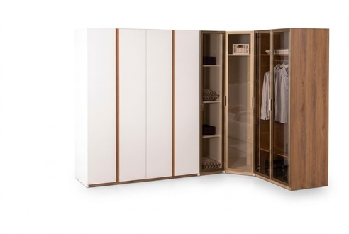 Eck-Kleiderschrank Schönheit und Funktionalität vereint