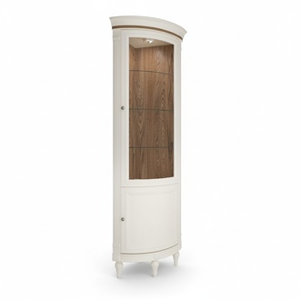 Eck Vitrine Vitrine Schrank Vitrinen Wohnzimmer Schau Schränke Design