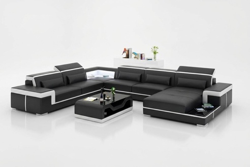 Eckgarnitur Ecksofa Polster Eckcouch Moderne Wohnzimmer Sofa Couch