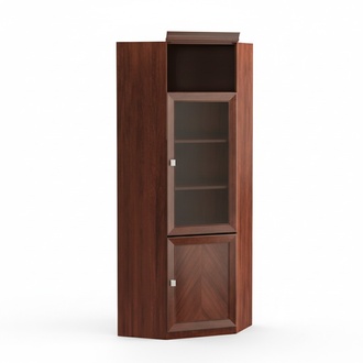 Eckschrank Schrank Holzschrank Bücherschrank Schrankkommode Büro