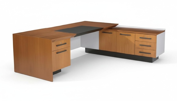 Eckschreibtisch Büro Einrichtung Modern Zimmer Möbel Design Schreibtisch