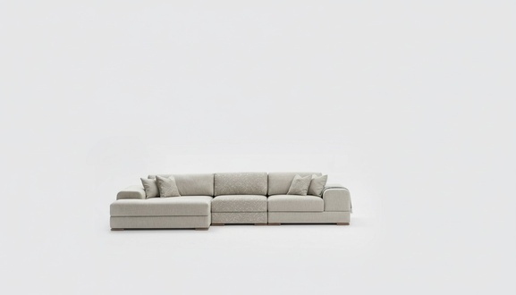 Ecksofa L Form Wohnlandschaft Luxus Grau Sofa Couch Modern Möbel