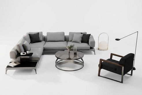 Ecksofa mit Sessel Gemütlichkeit und Funktionalität - bis ins Detail