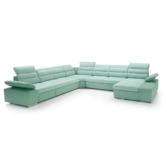 Ecksofa U-form Eckcouch Schlaffunktion Wohnlandschaft Sofa Couch Sofas Couchen