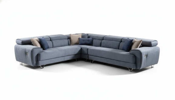 Ecksofa Wohnlandschaft Eckcouch Ecklounge Polsterecke Design Sofa Couch Garnitur