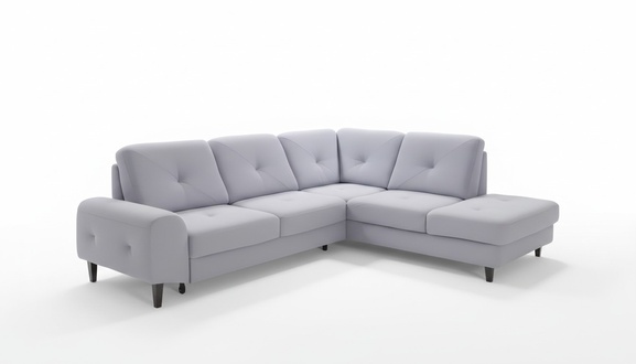 Ecksofa Wohnlandschaft Stoff Textil Sofa Ecksofa Couch Ecke Polster Garnitur