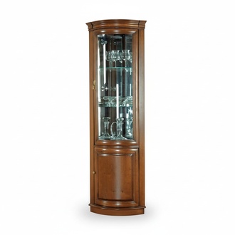 Eckvitrine Schrankvitrine Vitrine Glasvitrine Vitrinenschrank Regalvitrine