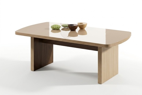 Edler Couchtisch Holz Tisch Holz Tische Wohnzimmer Sofa Buche Made in Italy