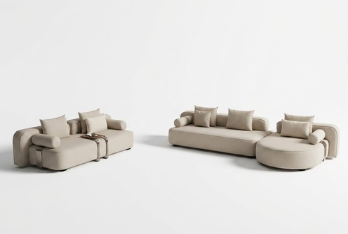 eine Sofa-Set im modernen Stil für Komfort und Gemütlichkeit