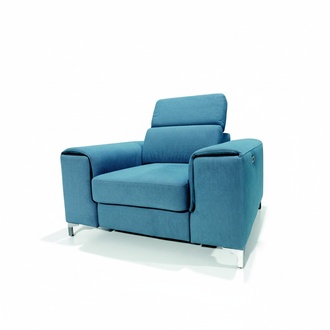 Elektrischer Sessel Heimkino Relax Club Fernseh 1 Sitzer Relax Fußstütze Sofa