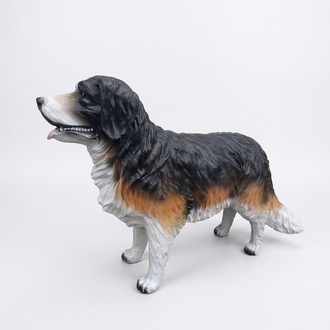 English Springer Spaniel Statue Skulptur 75x112cm Hund Statuen Skulpturen
