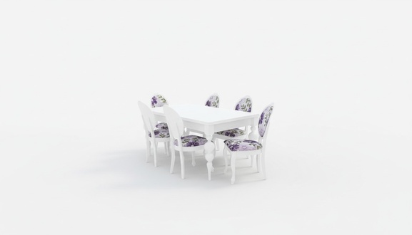 Esstisch 6x Stühle Esszimmer Set Essgruppe Klassischer Tisch 7tlg Set Stuhl neu