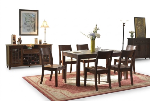 Esstisch 6x Stühle Weinschrank 8tlg. Esszimmer Set Gruppe Garnitur Tisch Regal