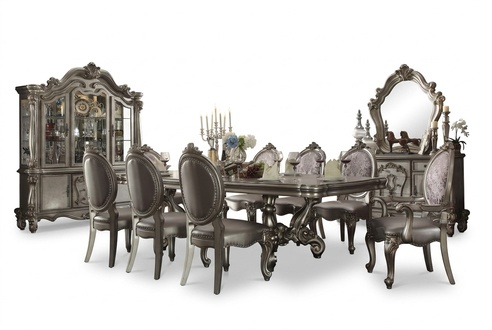 Esstisch & 8x Stühle Esszimmer Set Essgruppe Garnitur Tisch Stuhl Tische