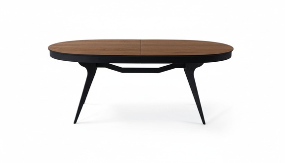 Esstisch Ausziehtisch Ovaltisch Designertisch Holztisch Küchentisch Tisch