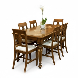 Esstisch Esszimmer Klassisch Esszimmer Küche Tische Design Tisch Holz