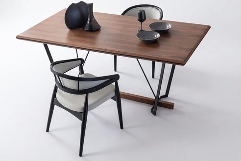 Esstisch Esszimmertisch Tisch Esszimmer Holztisch Braun Holz 180 cm