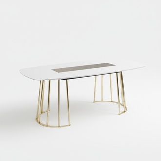 Esstisch Luxus Küchentisch aus Holz Esstisch neu Stil Modern weiß