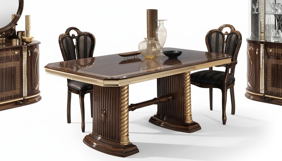 Esstisch Restaurant Tisch Esszimmer Klassischer Tische Italienische Möbel Neu