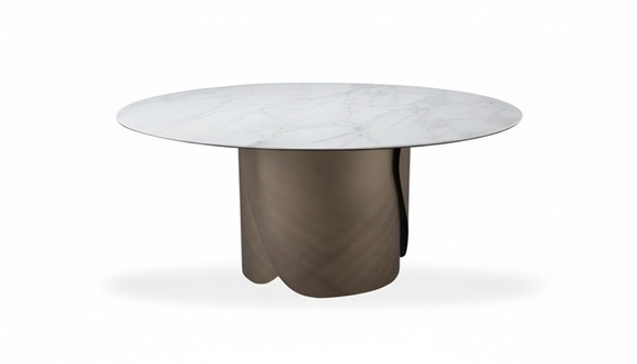 Esstisch Rund Designer Tisch Design Tisch Metall Esszimmer Wohnzimmertisch