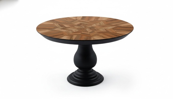 Esstisch Rundtisch Holztisch Familientisch Speisetisch Designertisch Runder