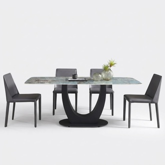 Esszimmer Esstisch Moderne Edelstahl Wohnzimmer Küche Tische Design Tisch Metall