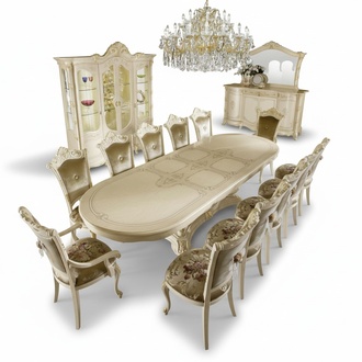Esszimmer Set Ess Gruppe Holz Tisch Tische Komplett Set Esstisch 12 Stühle 13tlg