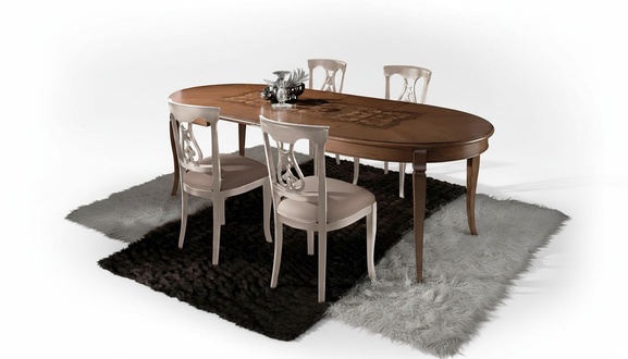 Esszimmer Set Essgruppe Klassischer Echt Holz 4tlg Set Stuhl Garnitur 4x Stühle