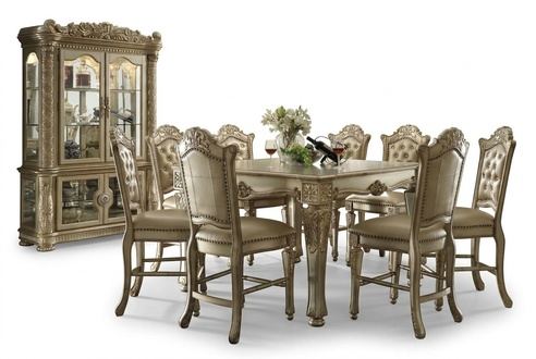 Esszimmer Set Vitrine Esstisch 8x Stuhl Garnitur Tisch Gruppe 10tlg.Set Komplett