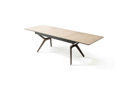 Esszimmertisch Küchentisch Ausziehbarer Design Modern Holz Grau Tisch