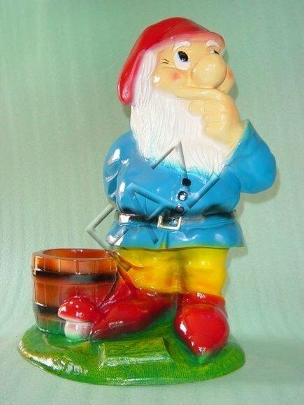 Design Zwerg Figur Garten Statue Skulptur Figuren Skulpturen Dekoration