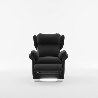 Fernseh Sessel multifunktionaler Relax im italienischen Stil Moderne Polster Neu