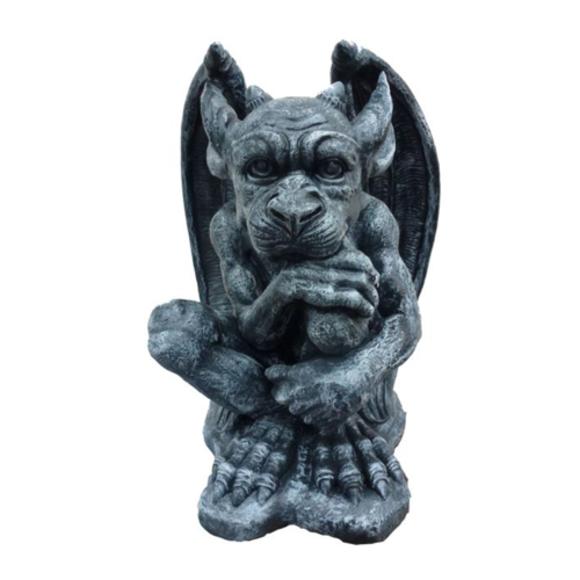Deko Figur Statue Skulptur 38 cm FIguren Statuen Skulpturen Neu Drachen